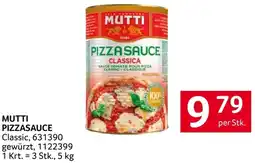 Transgourmet Mutti pizzasauce Angebot
