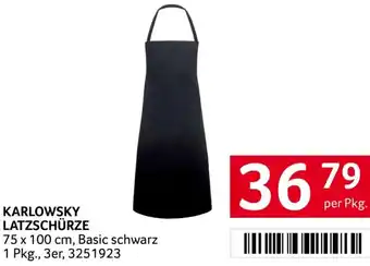 Transgourmet Karlowsky latzschürze Angebot