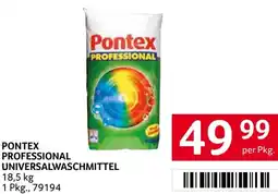 Transgourmet Pontex professional universalwaschmittel Angebot