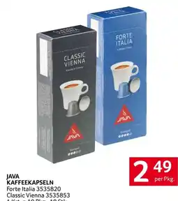 Transgourmet Java kaffeekapseln Angebot