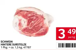 Transgourmet Schwein hintere surstelze Angebot