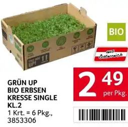 Transgourmet Grün up bio erbsen kresse single Angebot