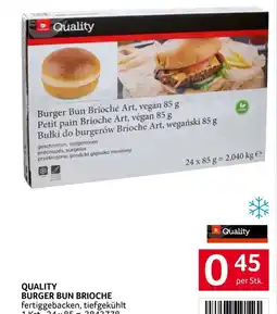 Transgourmet Quality burger bun brioche Angebot
