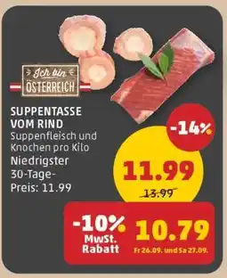 PENNY Suppentasse vom rind Angebot