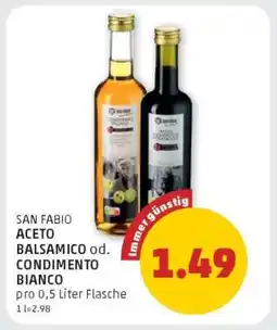 PENNY San fabio aceto balsamico od. condimento bianco Angebot