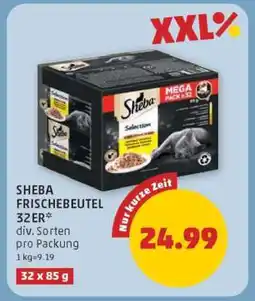 PENNY SHEBA FRISCHEBEUTEL 32ER Angebot