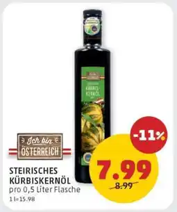 PENNY STEIRISCHES KÜRBISKERNÖL Angebot