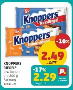 PENNY Knoppers riegel Angebot