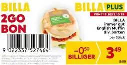 Billa Billa immer gut english muffin Angebot