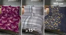 NKD Mikro-flanell bettwäsche garnitur Angebot