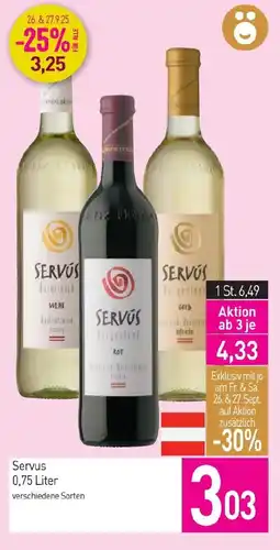 Sutterlüty Servus Angebot