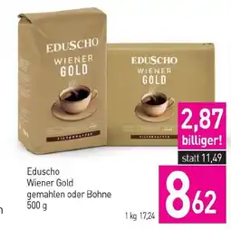 Sutterlüty Eduscho wiener gold gemahlen oder bohne Angebot