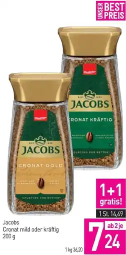 Sutterlüty Jacobs cronat mild oder kräftig Angebot