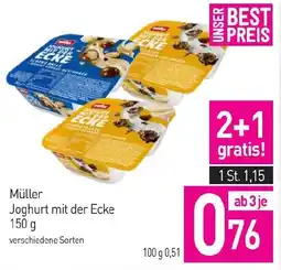 Sutterlüty Müller joghurt mit der ecke Angebot