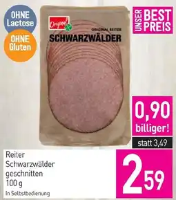 Sutterlüty Reiter Schwarzwälder geschnitten Angebot