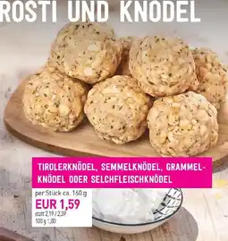 Sutterlüty Tirolerknödel, semmelknödel, grammel knödel oder selchfleischknödel Angebot