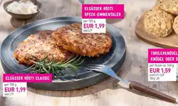 Sutterlüty Elsässer rösti speck emmentaler Angebot