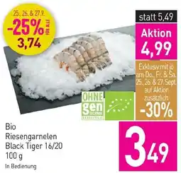 Sutterlüty Bio riesengarnelen black tiger Angebot