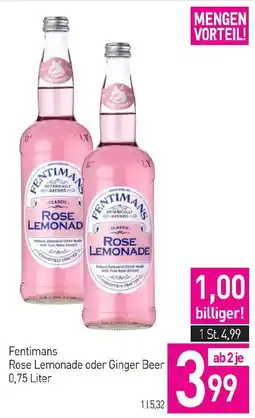 Sutterlüty Fentimans Rose Lemonade oder Ginger Beer Angebot