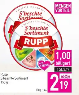 Sutterlüty Rupp S'beschte Sortiment Angebot