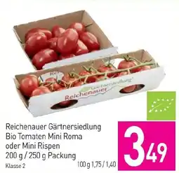 Sutterlüty Reichenauer gärtnersiedlung bio tomaten mini roma oder mini rispen Angebot