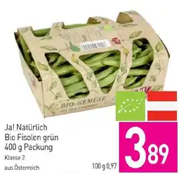 Sutterlüty Ja! natürlich bio fisolen grün Angebot