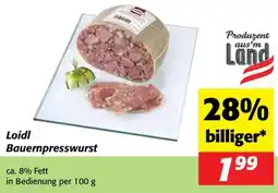 Nah&Frisch Loidl Bauernpresswurst Angebot