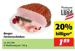 Nah&Frisch Berger Farmerschinken Angebot