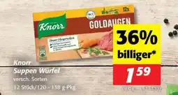 Nah&Frisch Knorr Suppen Würfel Angebot