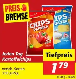 Nah&Frisch Jeden Tag Kartoffelchips Angebot