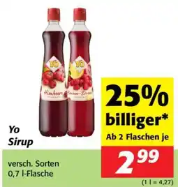 Nah&Frisch Yo Sirup Angebot