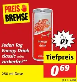 Nah&Frisch Jeden Tag Energy Drink Angebot