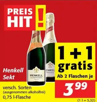 Nah&Frisch Henkell Sekt Angebot