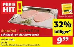 Nah&Frisch Schnitzel von der Karreerose Angebot