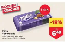 MPreis Milka Schokolade Angebot