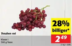 Nah&Frisch Trauben rot Angebot