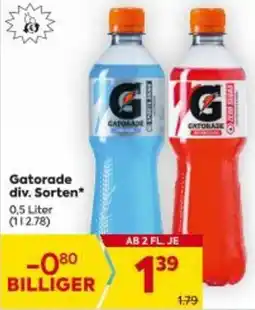 Billa Gatorade Angebot