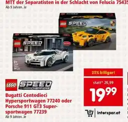 Interspar LEGO SPEED-CHAMPIONS Angebot