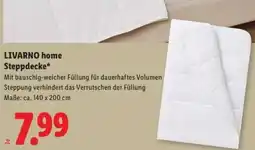 Lidl LIVARNO home Steppdecke Angebot