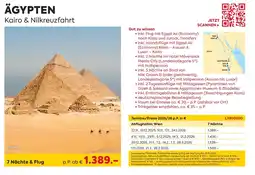 Billa Reisen Ägypten kairo & nilkreuzfahrt Angebot