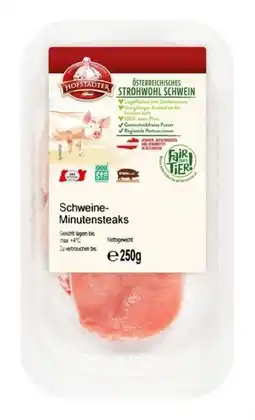 Billa Hofstädter Fair zum Tier! Minutensteak Angebot
