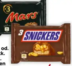 Billa Mars Riegel Angebot