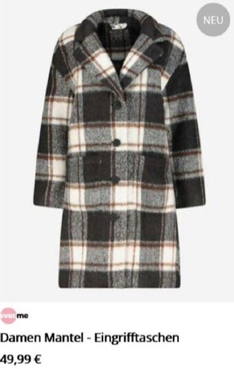 Takko Damen Mantel-Eingrifftaschen Angebot