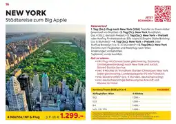 Billa Reisen New york städtereise zum big apple Angebot