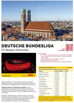 Billa Reisen Deutsche bundesliga fc bayern münchen Angebot