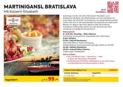 Billa Reisen Martinigansl bratislava ms kaiserin elisabeth Angebot