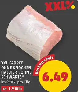PENNY Xxl karree ohne knochen halbiert, ohne schwarte Angebot
