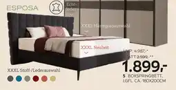 XXXLutz BOXSPRINGBETT Angebot