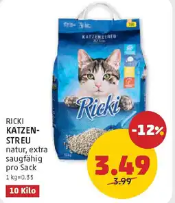 PENNY Ricki katzenstreu Angebot