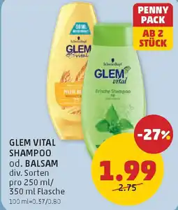 PENNY Glem vital shampoo Angebot